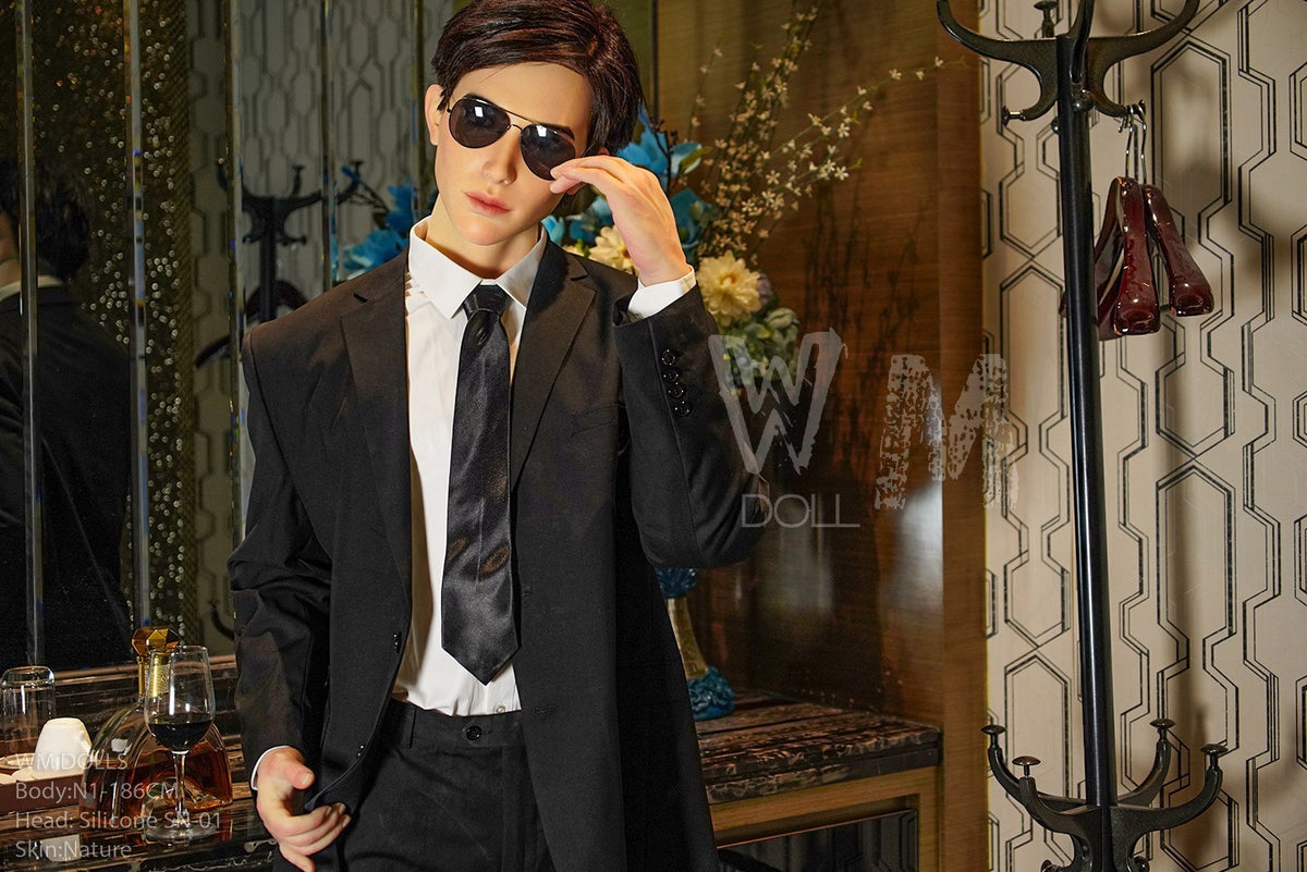 Kenji vīriešu dzimuma lelle (WM-Doll 186cm #N1 silikons)