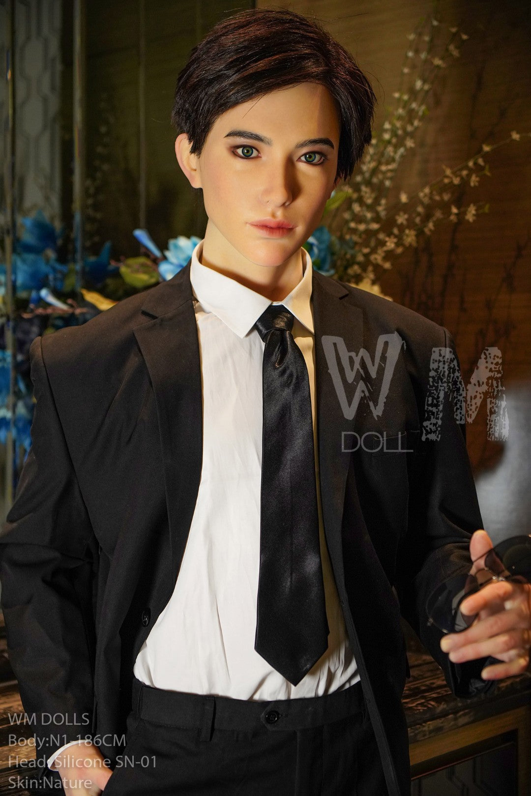Kenji vīriešu dzimuma lelle (WM-Doll 186cm #N1 silikons)