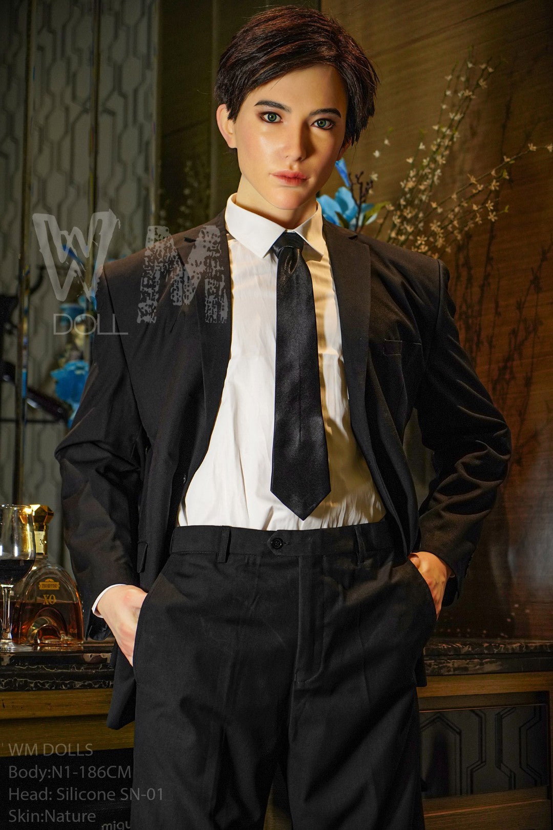 Kenji vīriešu dzimuma lelle (WM-Doll 186cm #N1 silikons)