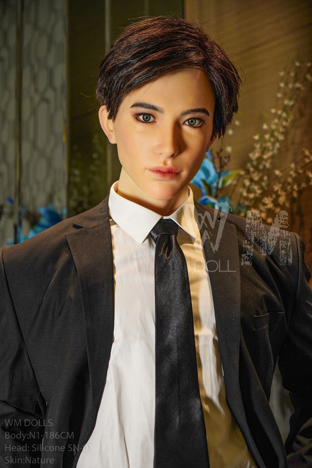 Kenji vīriešu dzimuma lelle (WM-Doll 186cm #N1 silikons)