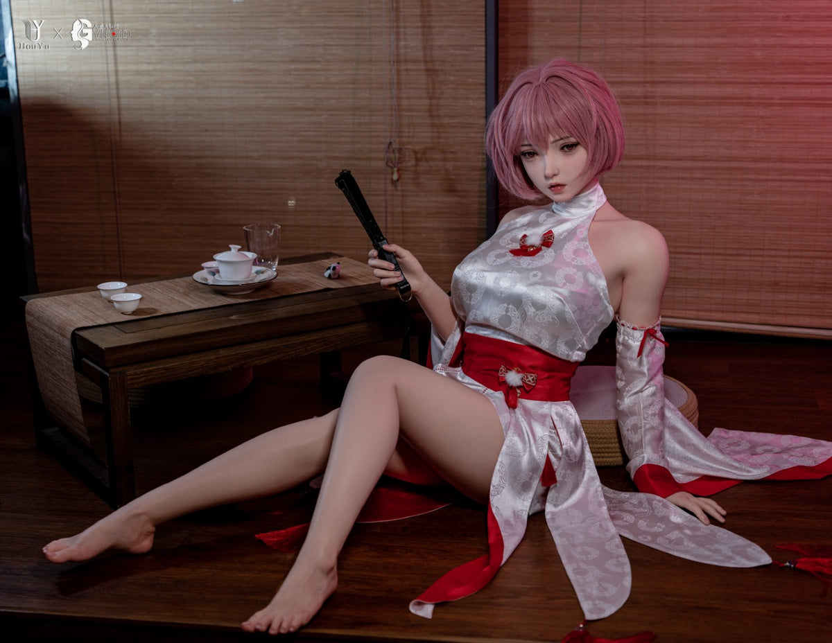 Seksa lelle Eva (HouYu Doll 150cm F-Cup silikona)