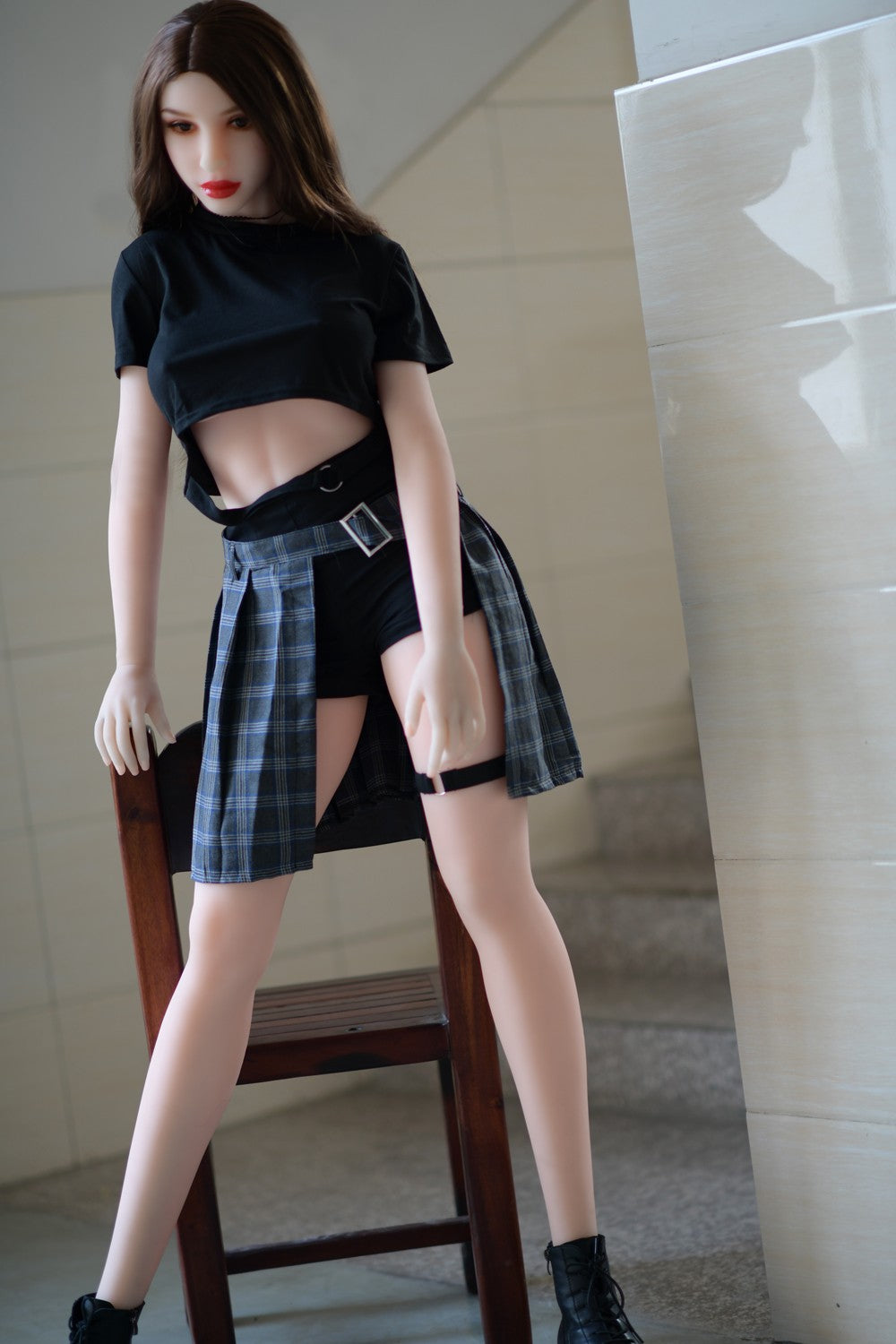 Stefānija seksa lelle (HRDoll 165 cm D-Cup #39 TPE)