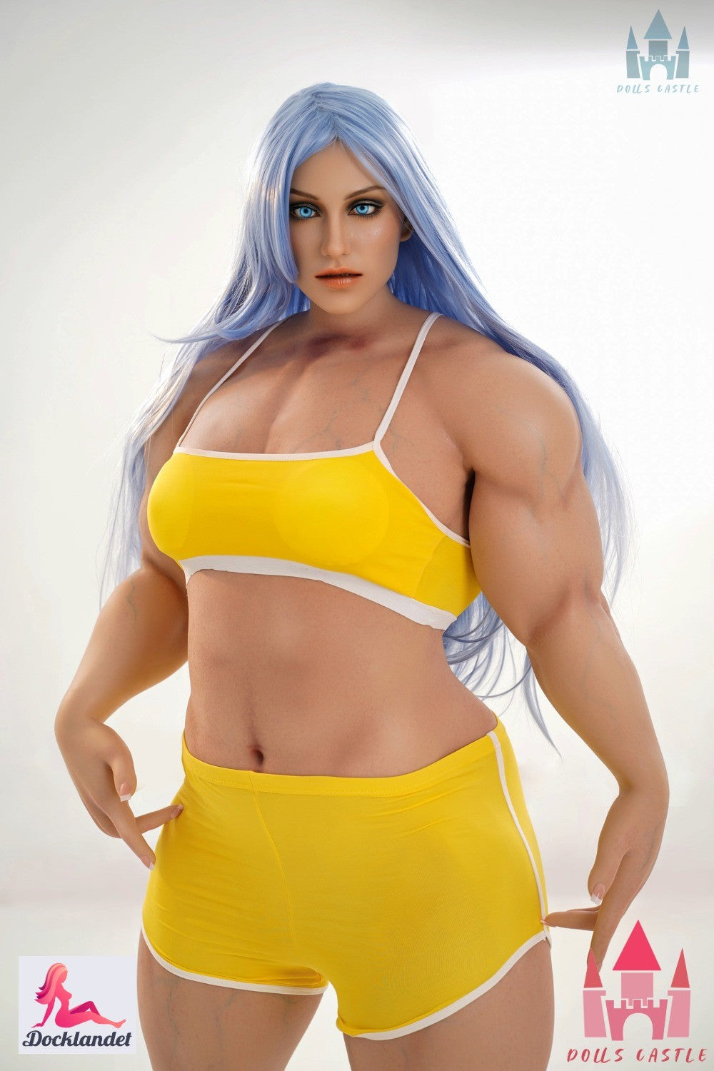 Kali seksa lelle (Dolls Castle 160 cm B-Cup #S13 Silikona) Interseksuāls Sex Doll