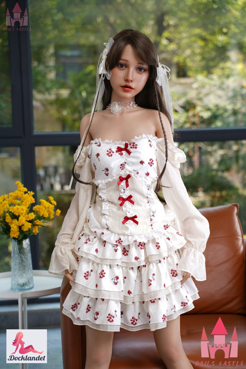 Dženisa seksa lelle (Dolls Castle 158 cm B-Cup #S21 silikons)