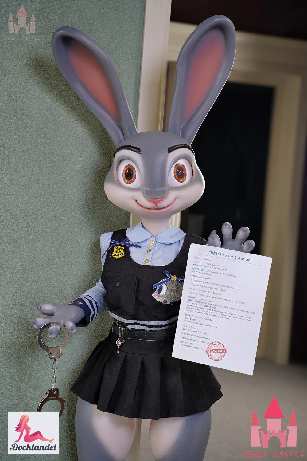 Seksa lelle Džūdija Trusītis (Dolls Castle 168cm A-Cus Silikona) Trusītis Furry Sex Doll
