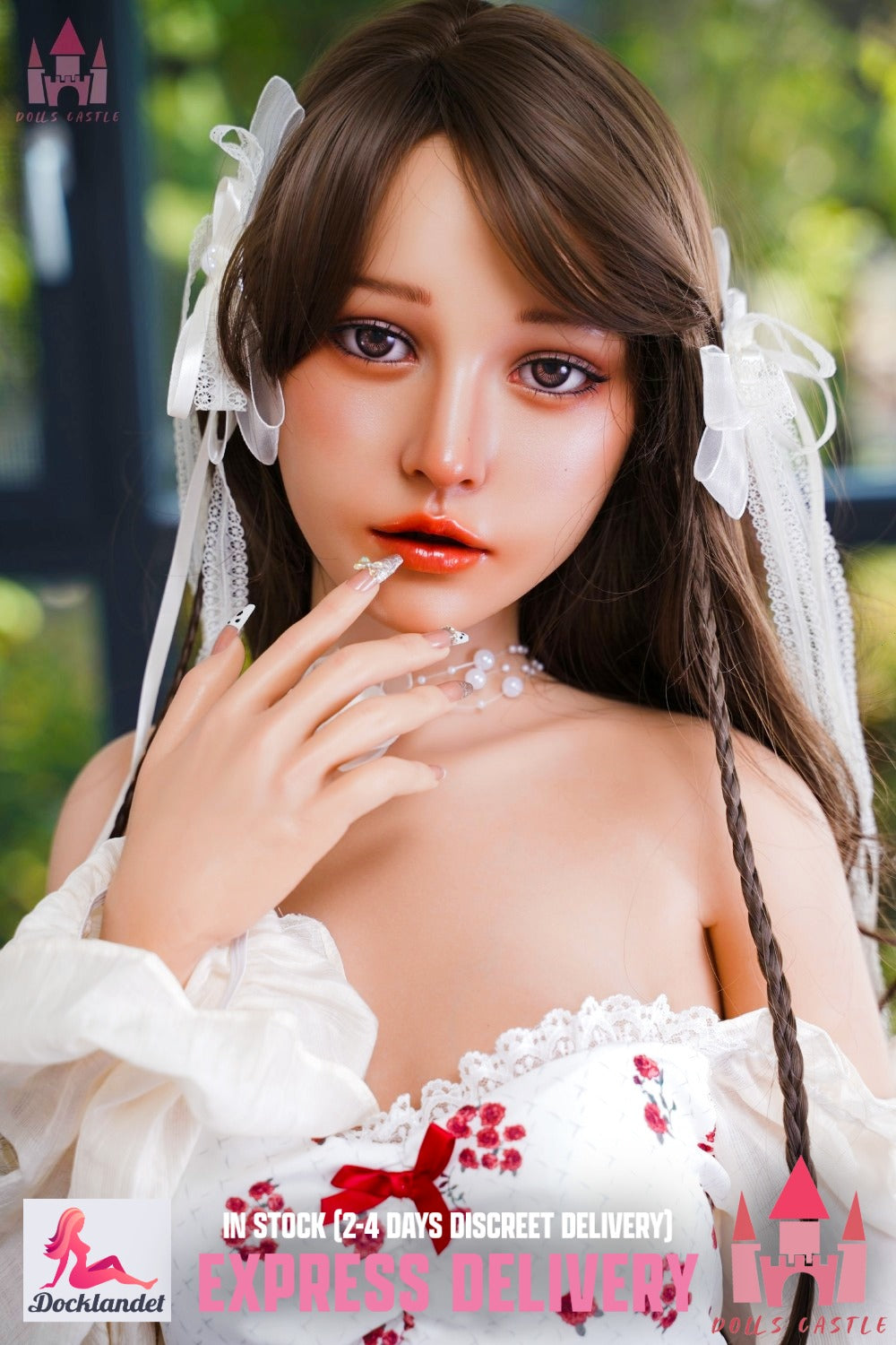 Dženisa seksa lelle (Dolls Castle 158 cm B-Cup #S21 silikons) EXPRESS