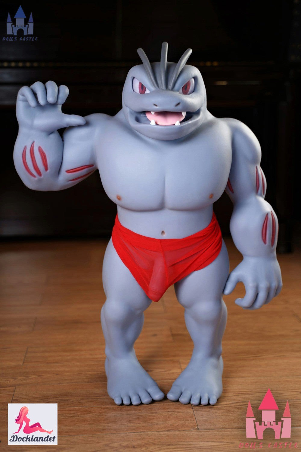 Atklājiet Machoke 70 cm no Dolls Castle – vīrietis, pokemonu iedvesmots sex doll pieaugušajiem ar spēcīgu fantāzijas izskatu, kompakts size un unikāls kolekcionāra priekšmets. Pokemon Machoke Sex Doll.