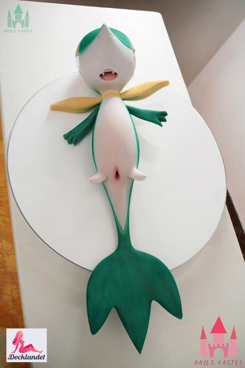 Snivy Furry seksa lelle (Dolls Castle 80 cm silikons)