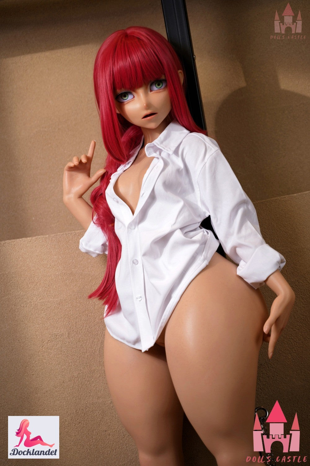 Seina Kojima seksa lelle (Dolls Castle 135 cm A-Cus #S35 silikona)