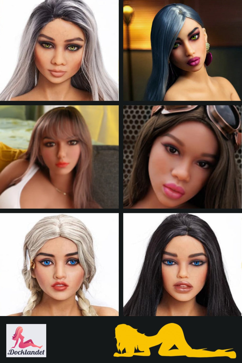 Papildu galva (Irontech Doll TPE oriģināls)