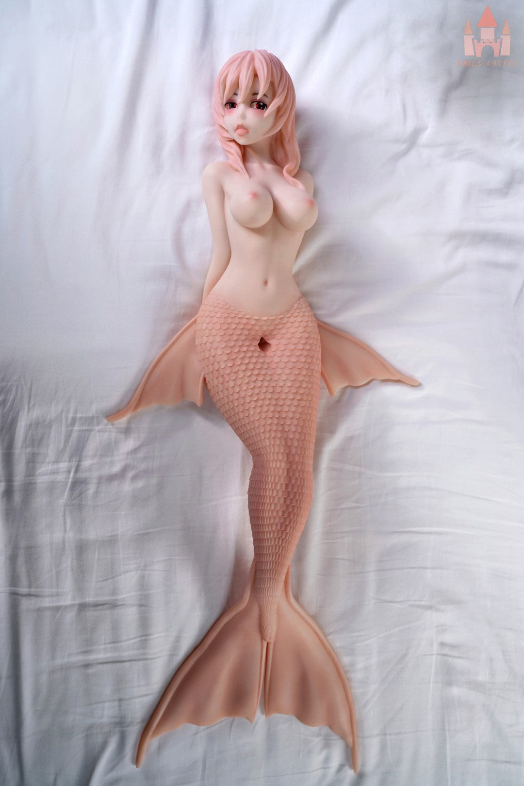 Mermaid Torso seksa lelle (Dolls Castle 80cm #M23 silikons)