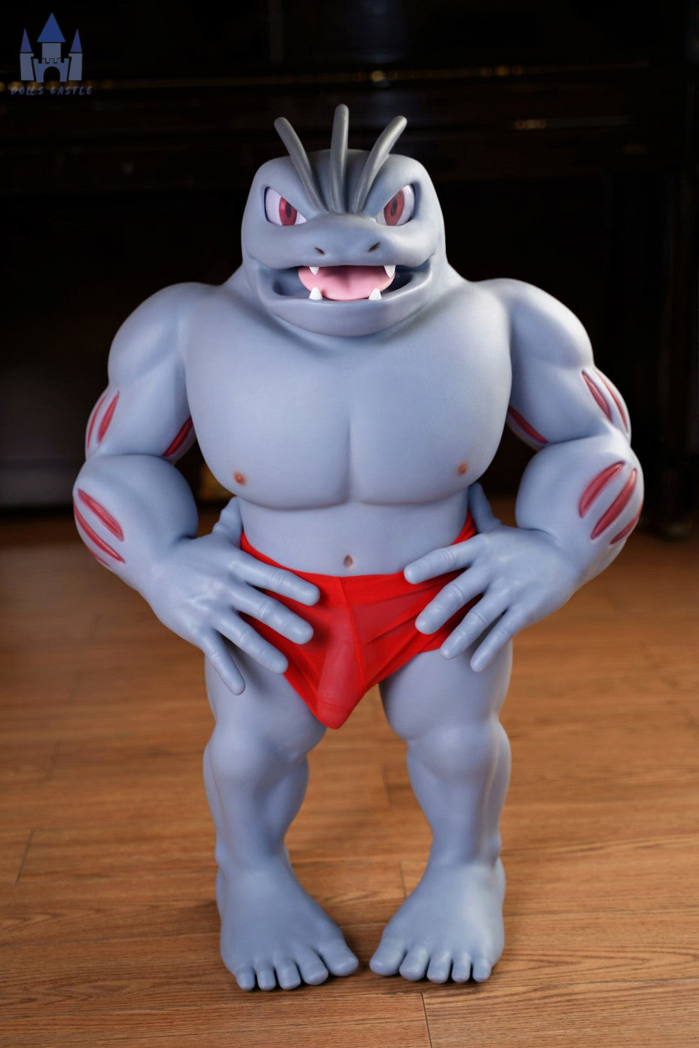 Machoke seksa lelle (Dolls Castle 70 cm silikons)