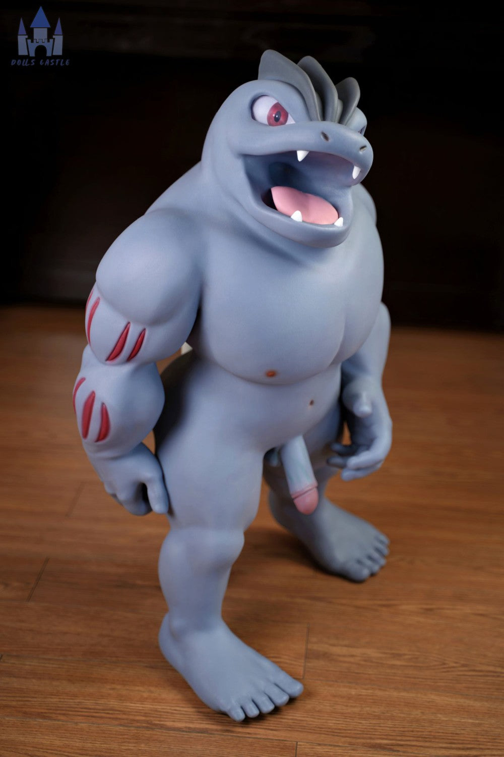 Machoke seksa lelle (Dolls Castle 70 cm silikons)