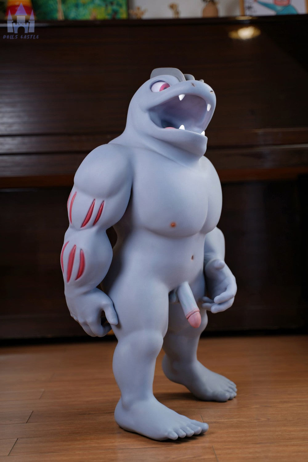 Machoke seksa lelle (Dolls Castle 70 cm silikons)