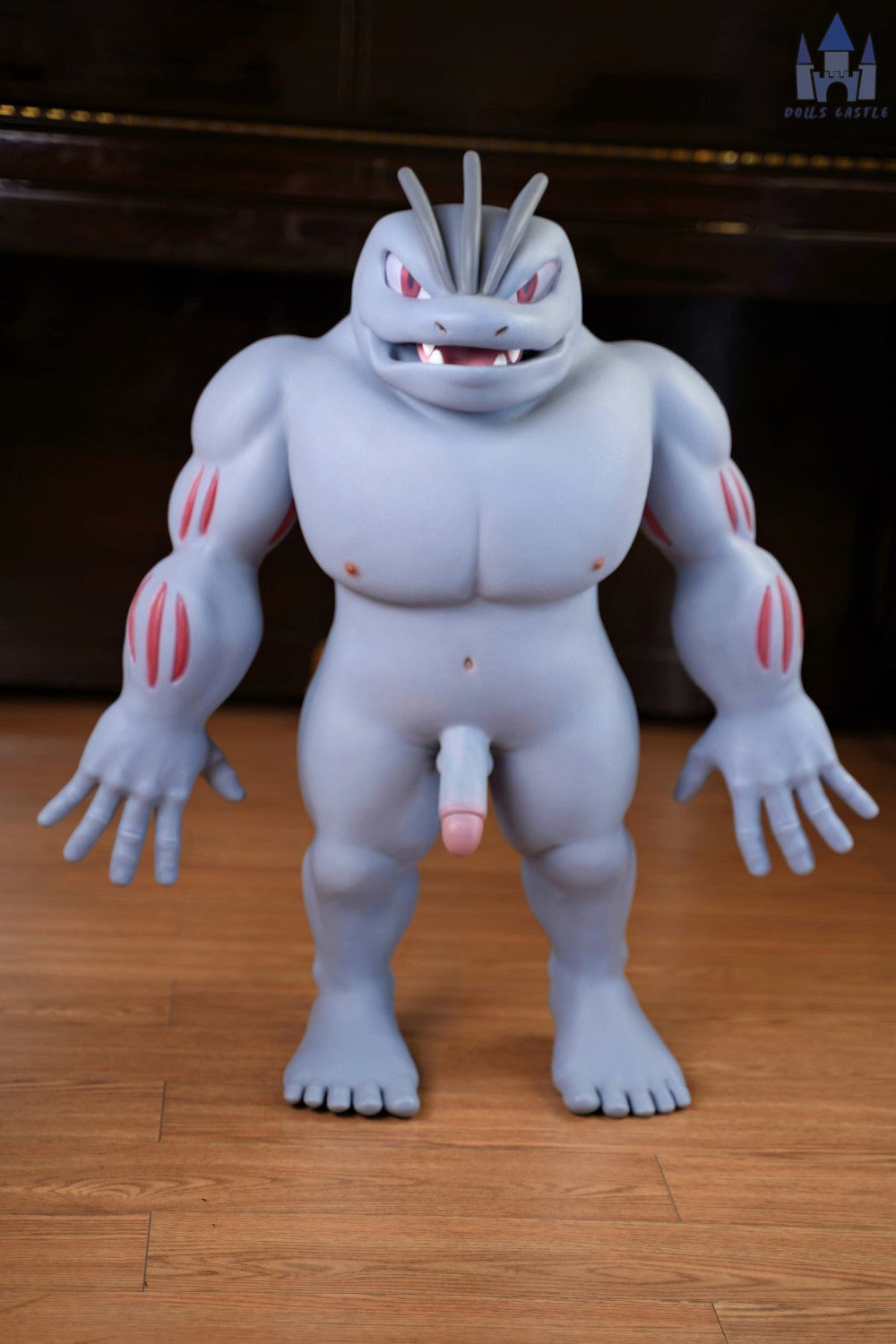 Machoke seksa lelle (Dolls Castle 70 cm silikons)