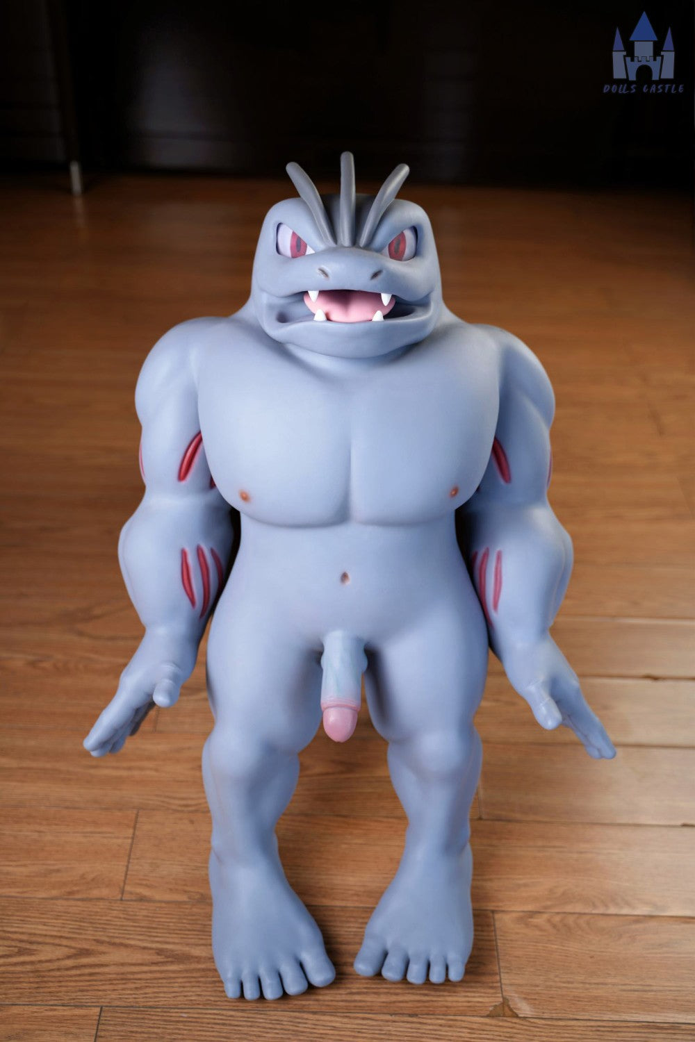 Machoke seksa lelle (Dolls Castle 70 cm silikons)