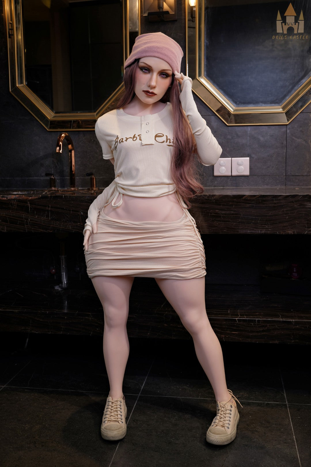 Jovelle Shemale seksa lelle (Dolls Castle 148 cm B-Cus #S14 TPE+Silikona)