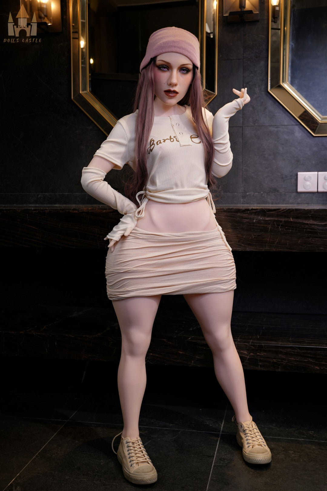 Jovelle Shemale seksa lelle (Dolls Castle 148 cm B-Cus #S14 TPE+Silikona)