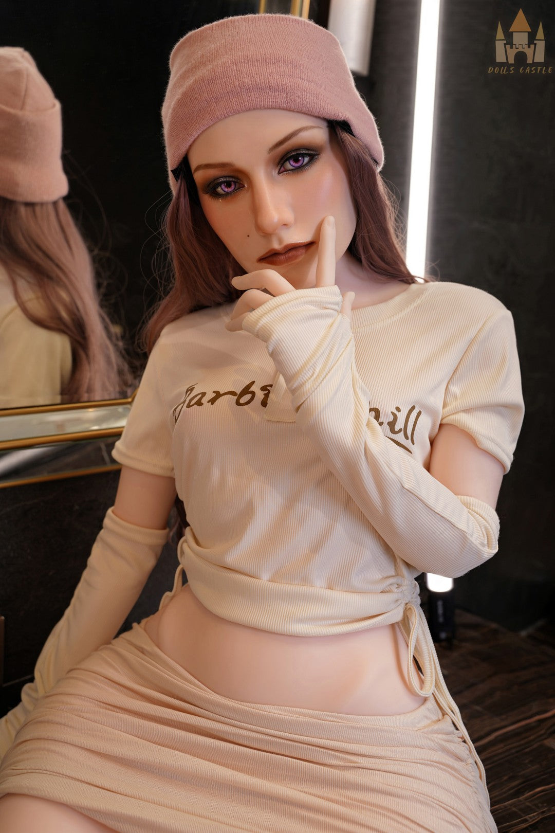 Jovelle Shemale seksa lelle (Dolls Castle 148 cm B-Cus #S14 TPE+Silikona)