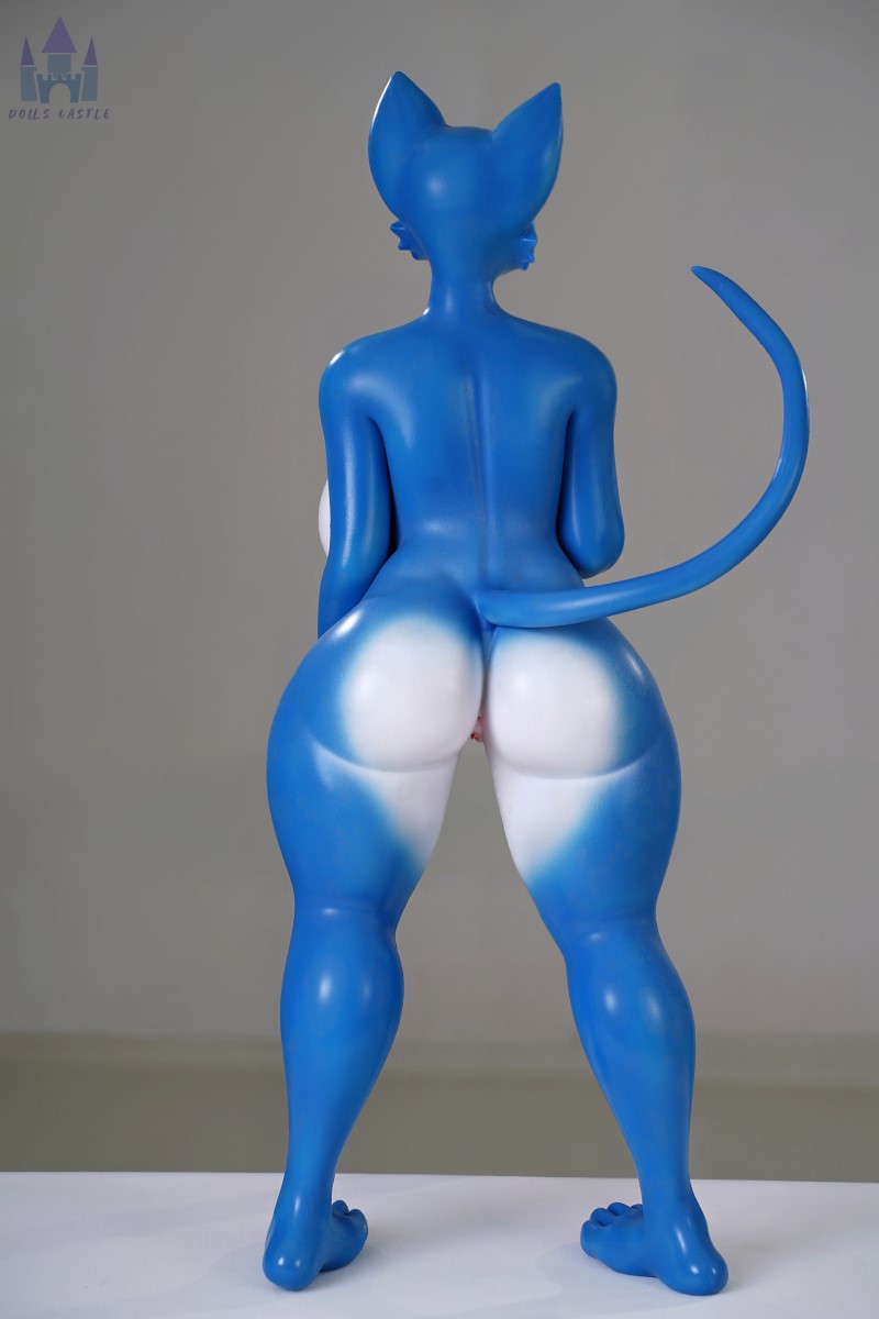 Seksa lelle Fenrija (Dolls Castle 60 cm G-Cup silikona)