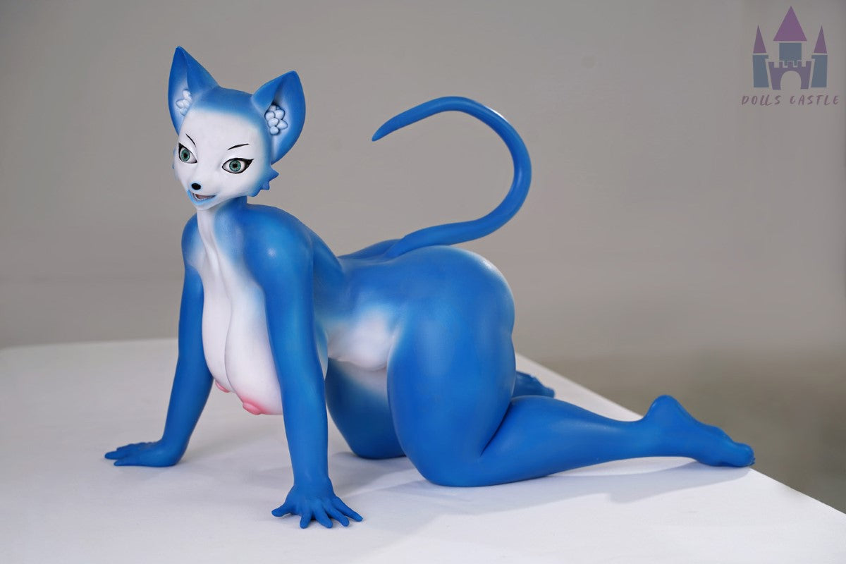 Seksa lelle Fenrija (Dolls Castle 60 cm G-Cup silikona)