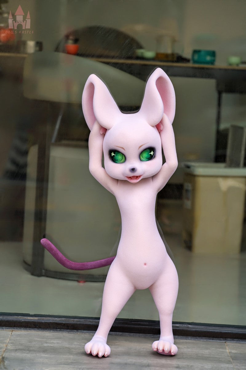 Siera peles seksa lelle (Dolls Castle 80 cm A-Cus silikona)
