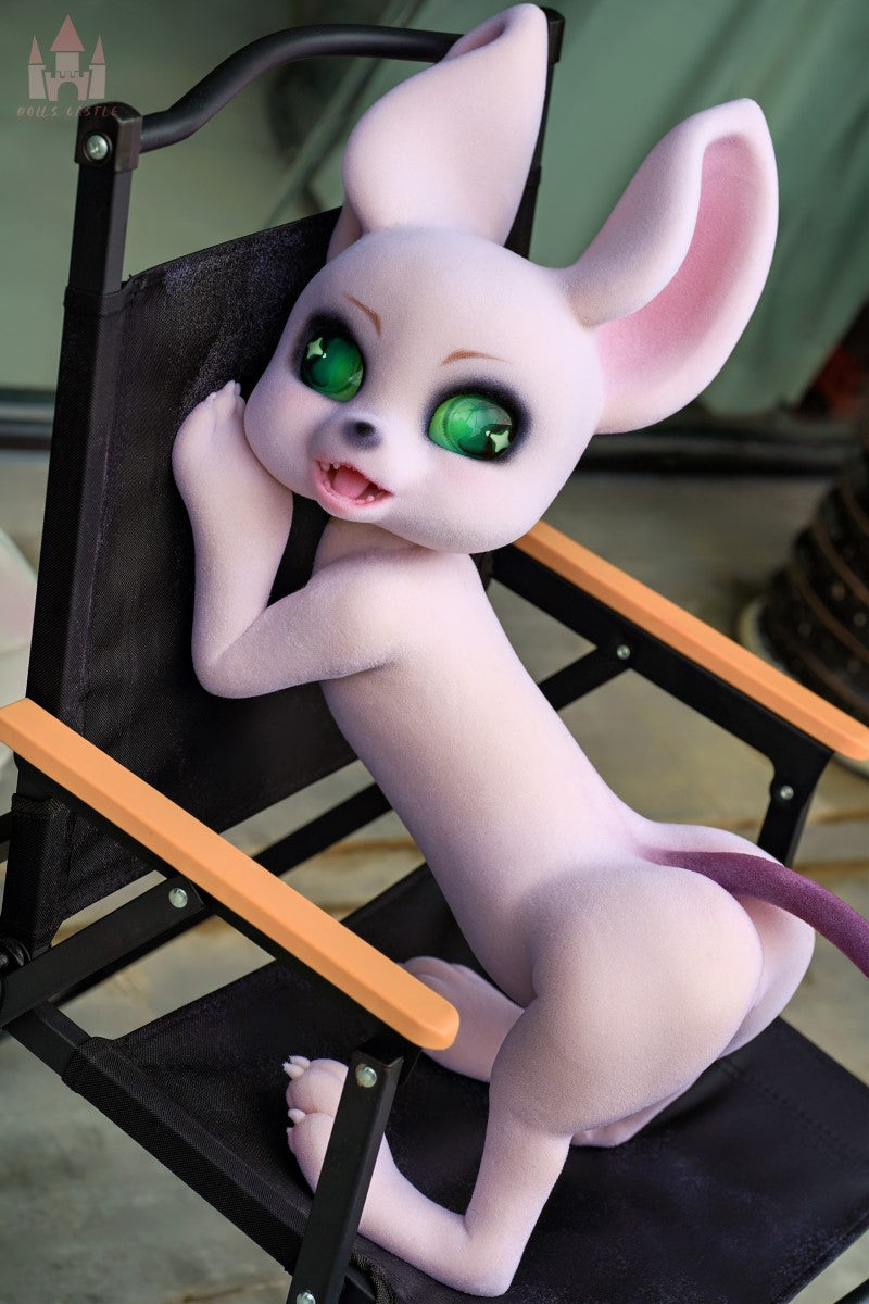 Siera peles seksa lelle (Dolls Castle 80 cm A-Cus silikona)