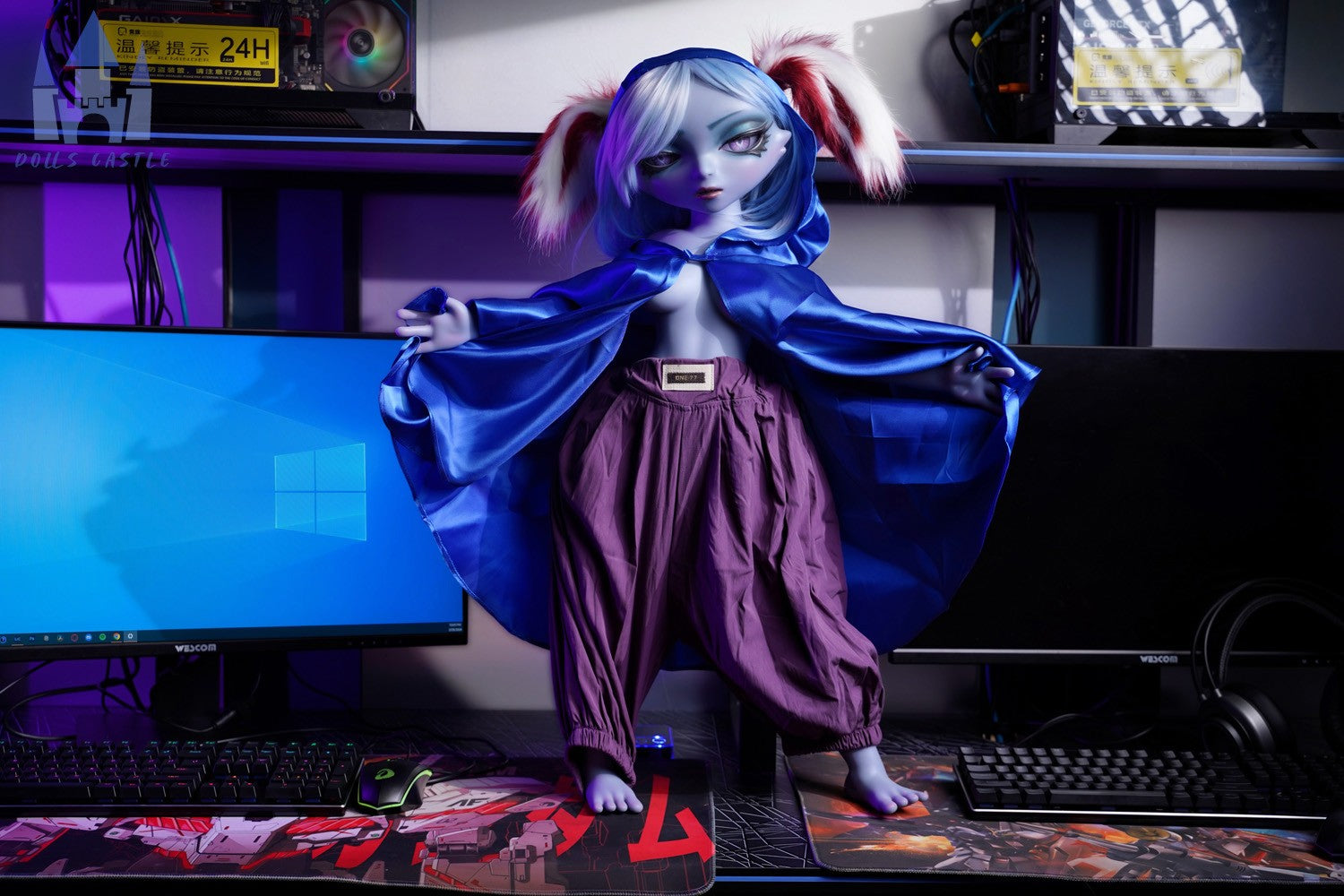 Seksa lelle Vexa (Dolls Castle 78 cm B kauss #SZ15 silikons)