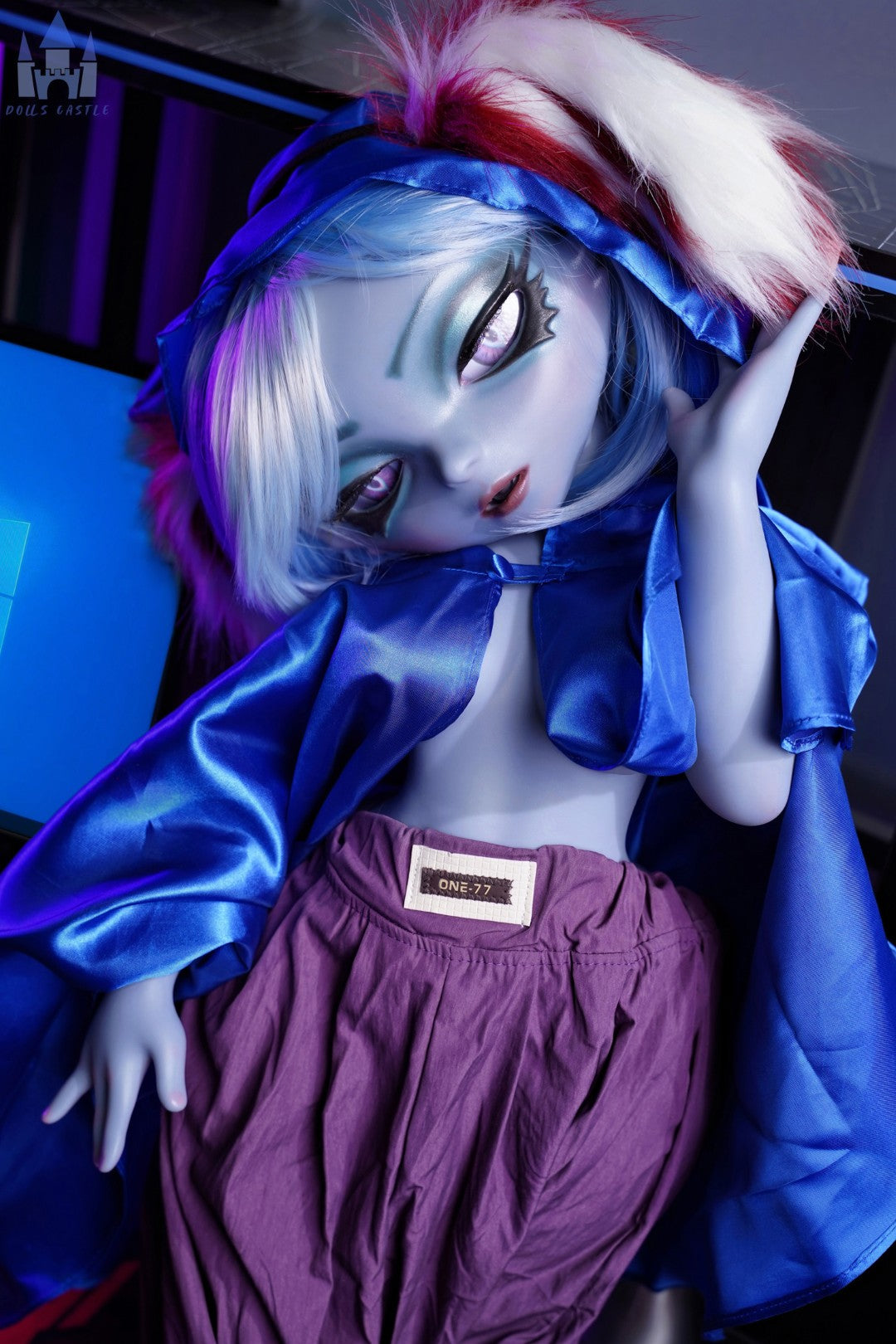 Seksa lelle Vexa (Dolls Castle 78 cm B kauss #SZ15 silikons)