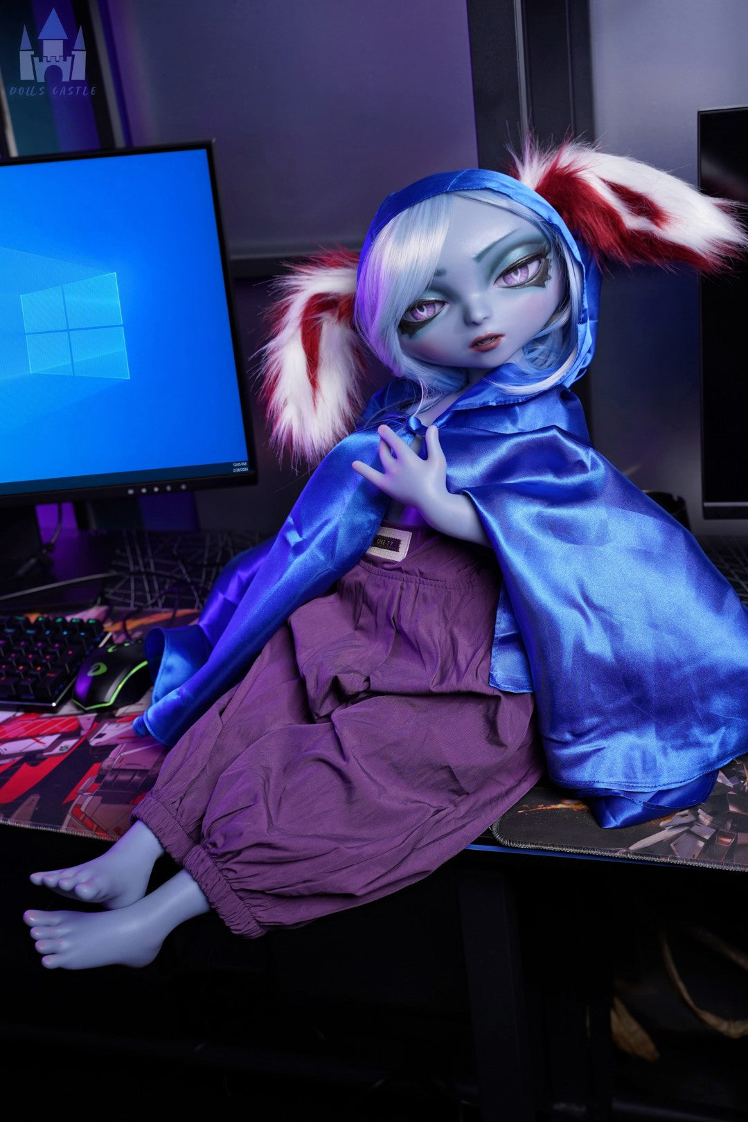 Seksa lelle Vexa (Dolls Castle 78 cm B kauss #SZ15 silikons)