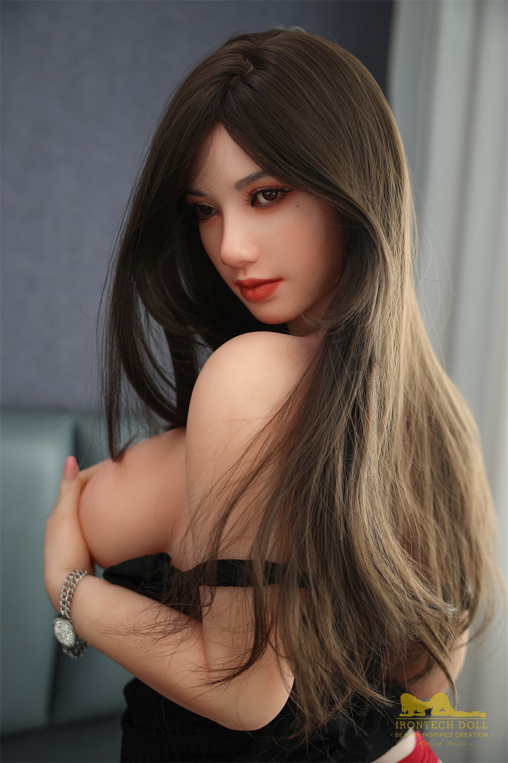 Seksa lelle Ella (Irontech Doll 161 cm E-Kupa S30 TPE+silikons)