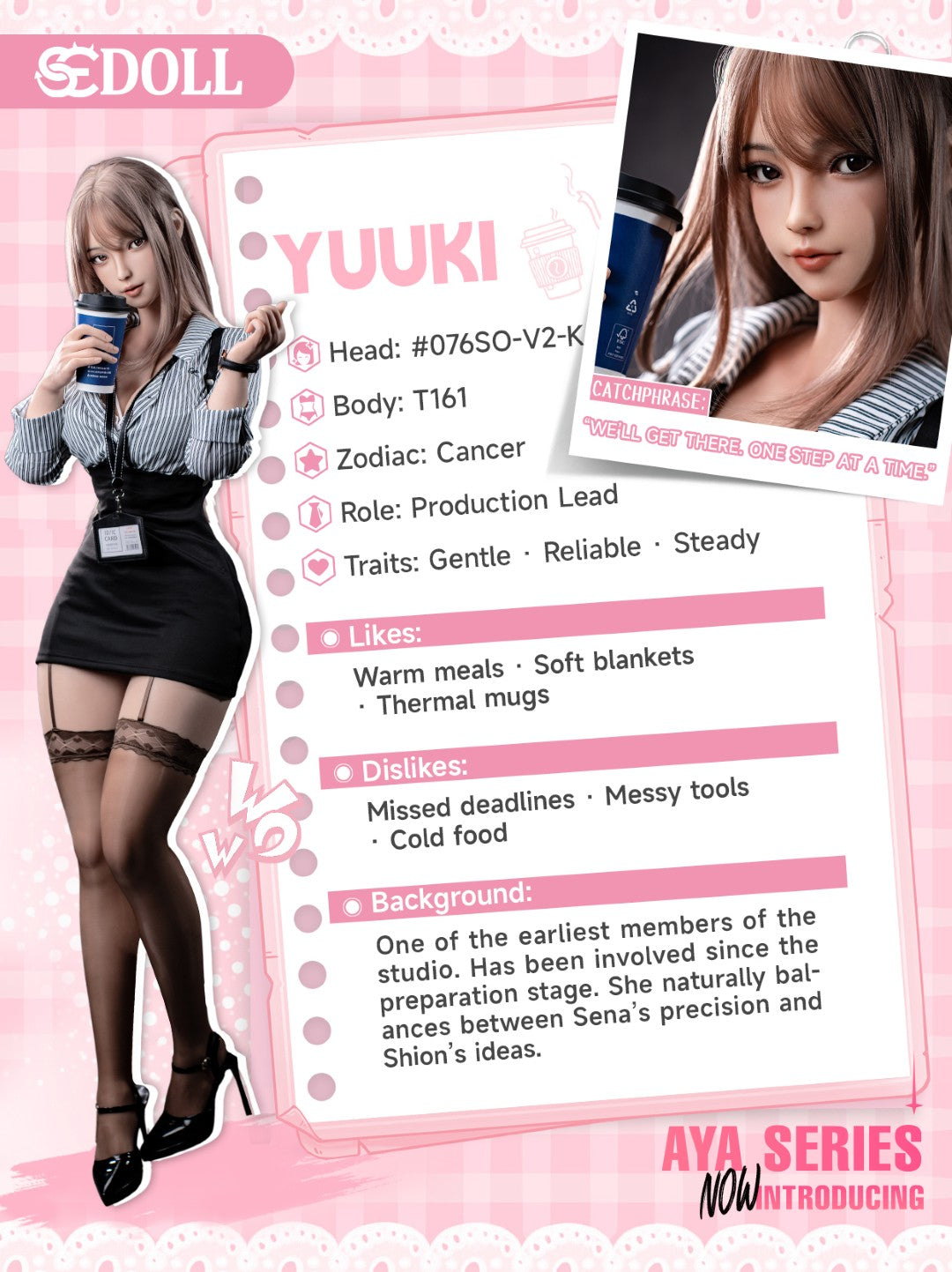Yuuki.K seksa lelle (SEDoll 161 cm C-kauss #076SO RST silikons)
