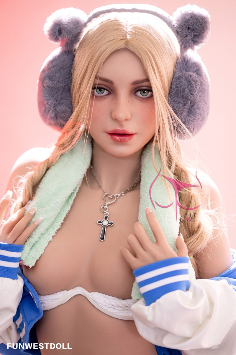 Seksa lelle Eudora (FunWest Doll 159 cm A kauss #031 TPE) EXPRESS
