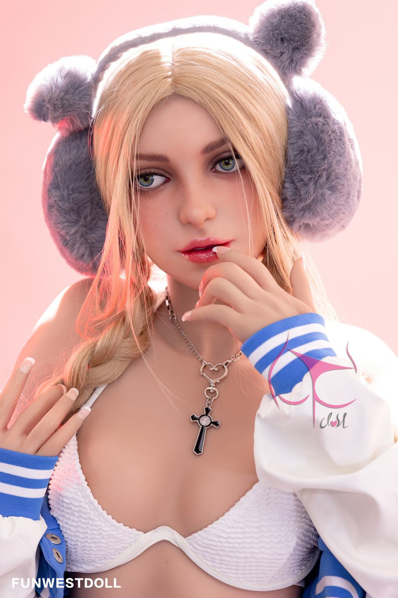 Seksa lelle Eudora (FunWest Doll 159 cm A kauss #031 TPE)