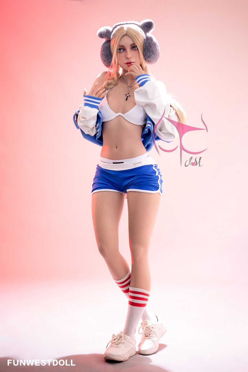 Seksa lelle Eudora (FunWest Doll 159 cm A kauss #031 TPE)