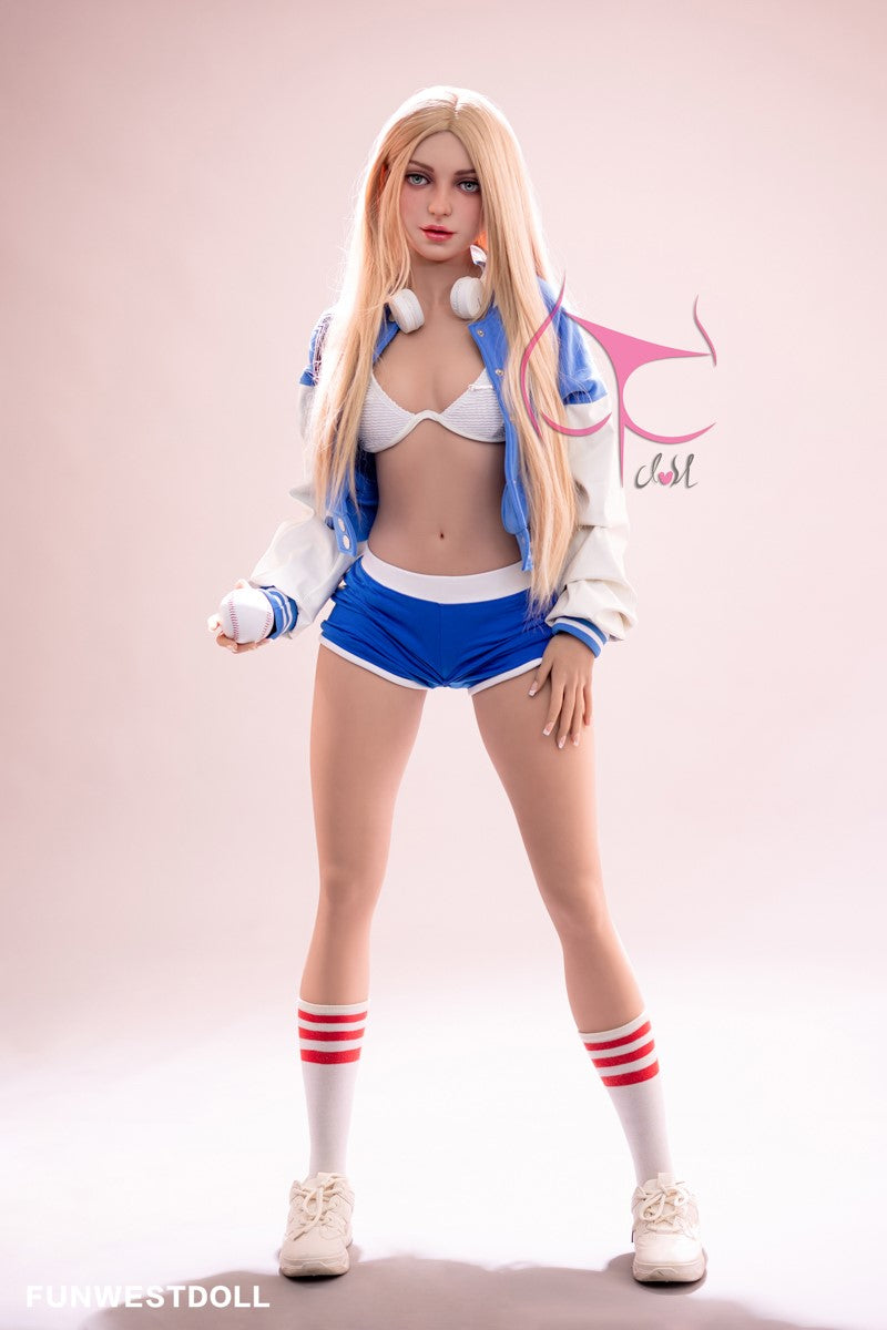 Seksa lelle Eudora (FunWest Doll 159 cm A kauss #031 TPE)