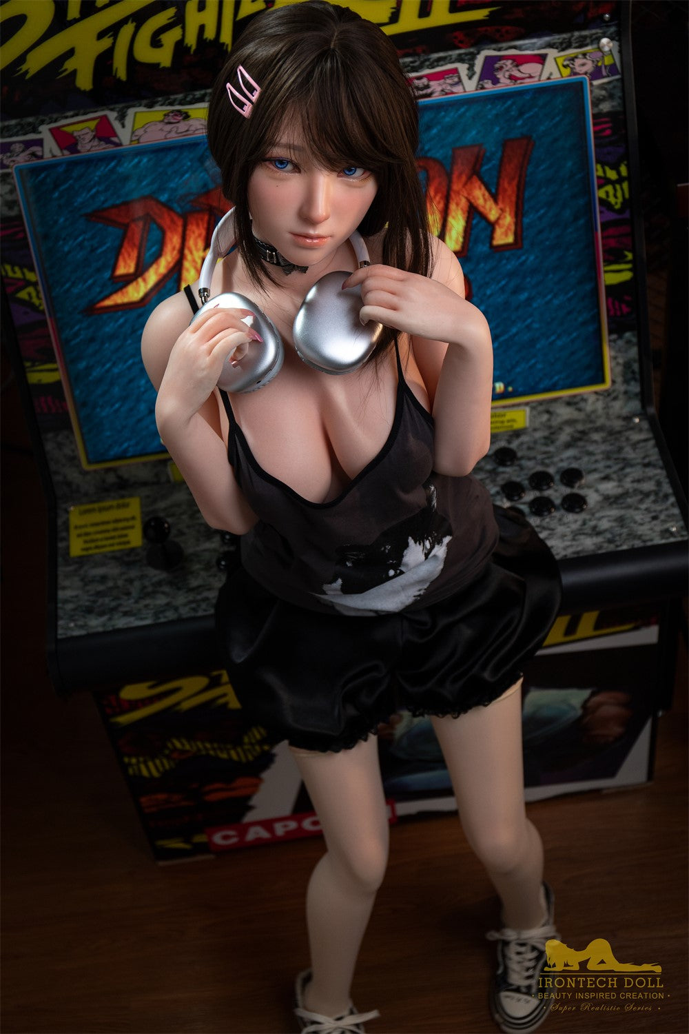 Himari seksa lelle (Irontech Doll 148cm Plus E-Kupa S24 silikons)