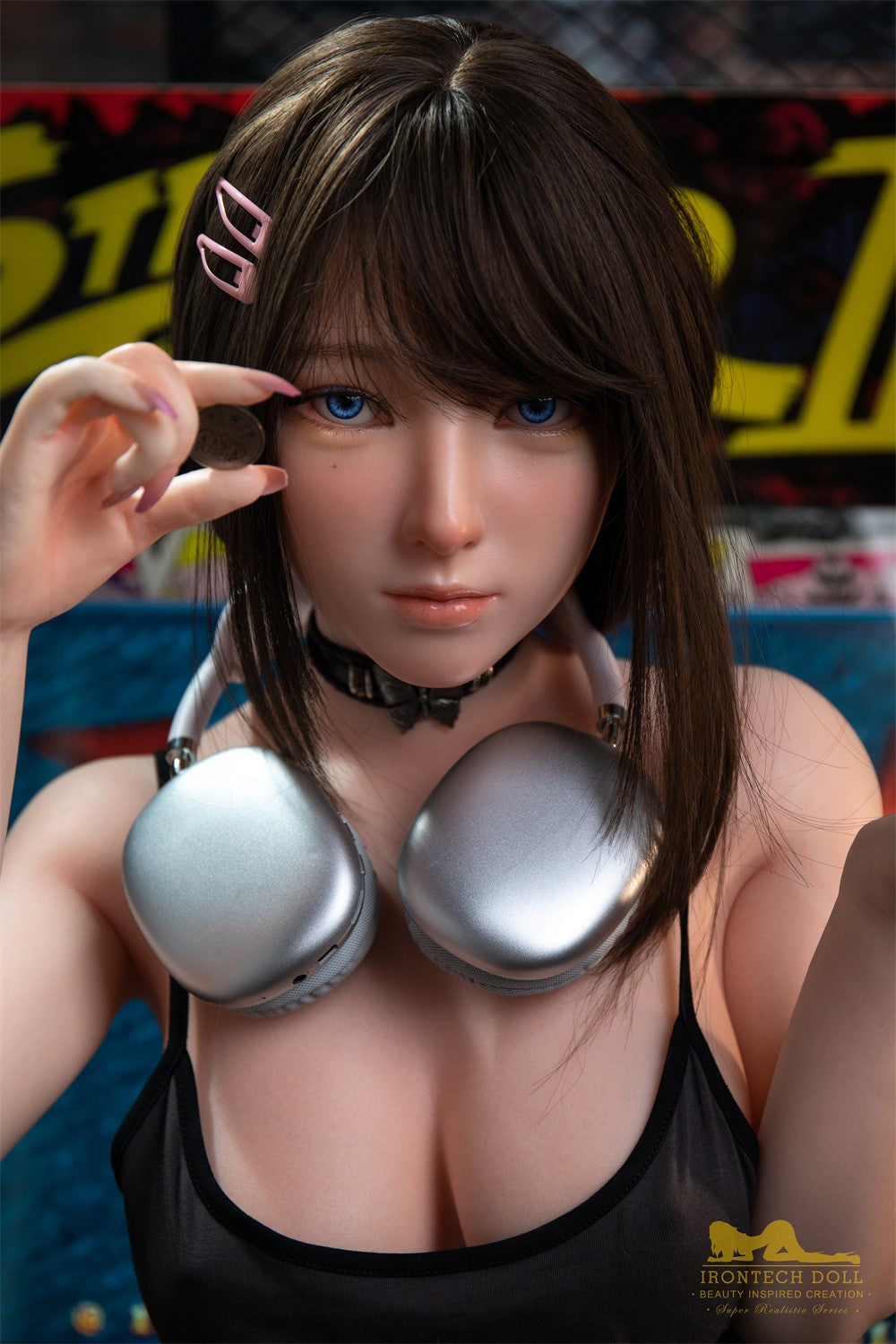 Himari seksa lelle (Irontech Doll 148cm Plus E-Kupa S24 silikons)