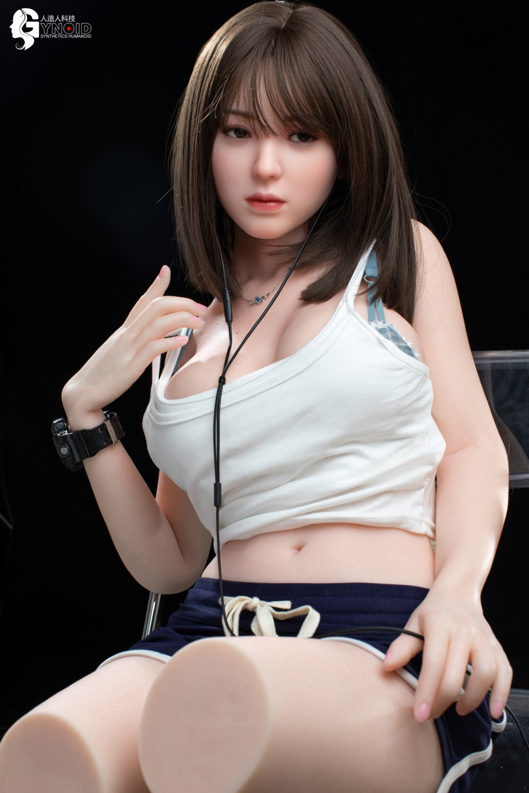 Seksa lelle Torso Wanying 17. modelis (Gynoid Doll 96 cm F-Cup silikona)