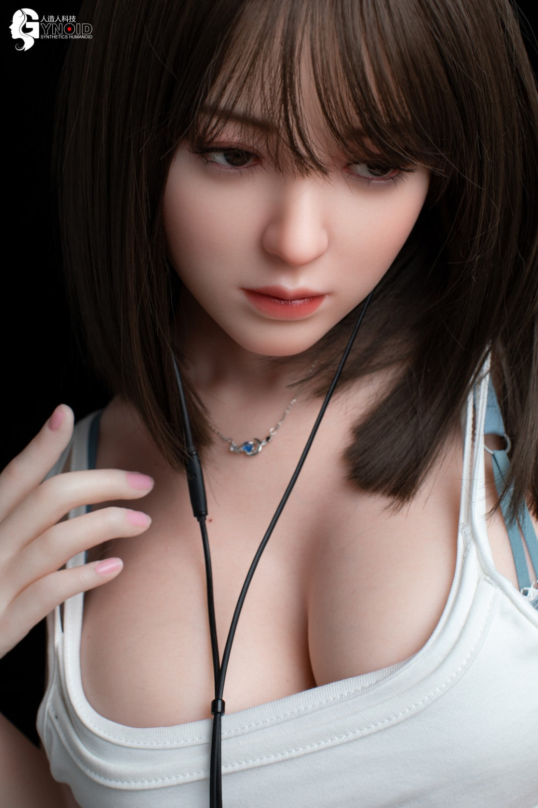 Seksa lelle Torso Wanying 17. modelis (Gynoid Doll 96 cm F-Cup silikona)