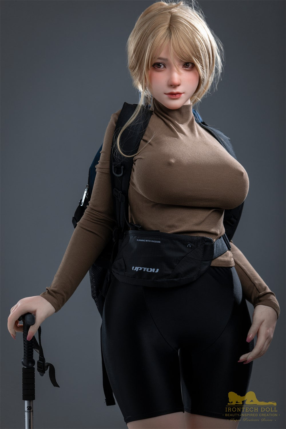 Kitija seksa lelle (Irontech Doll 165 cm F-Cup S32 silikona)