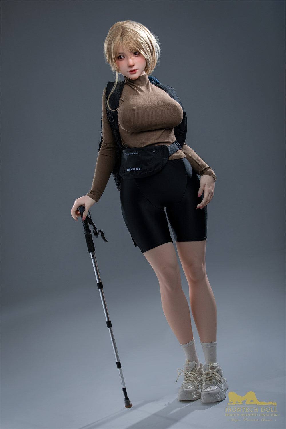 Kitija seksa lelle (Irontech Doll 165 cm F-Cup S32 silikona)