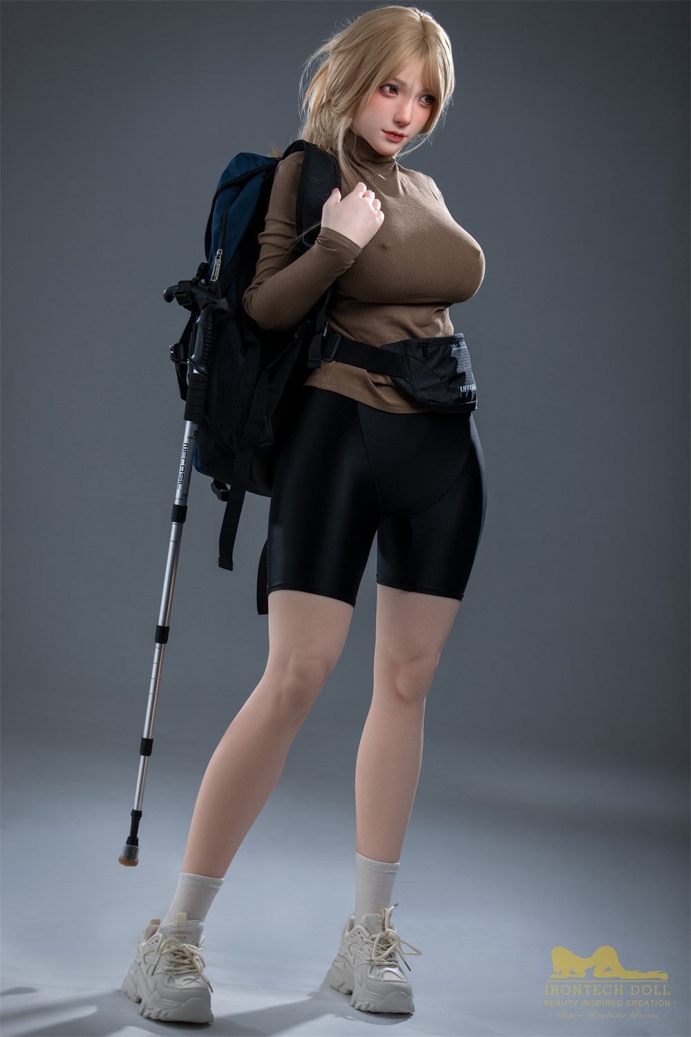 Kitija seksa lelle (Irontech Doll 165 cm F-Cup S32 silikona)
