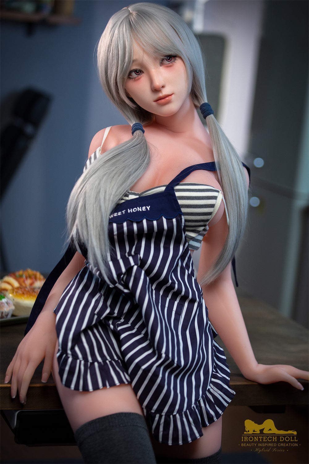 Anzu seksa lelle (Irontech Doll 154 cm F-Cup S24 TPE+Silikona)