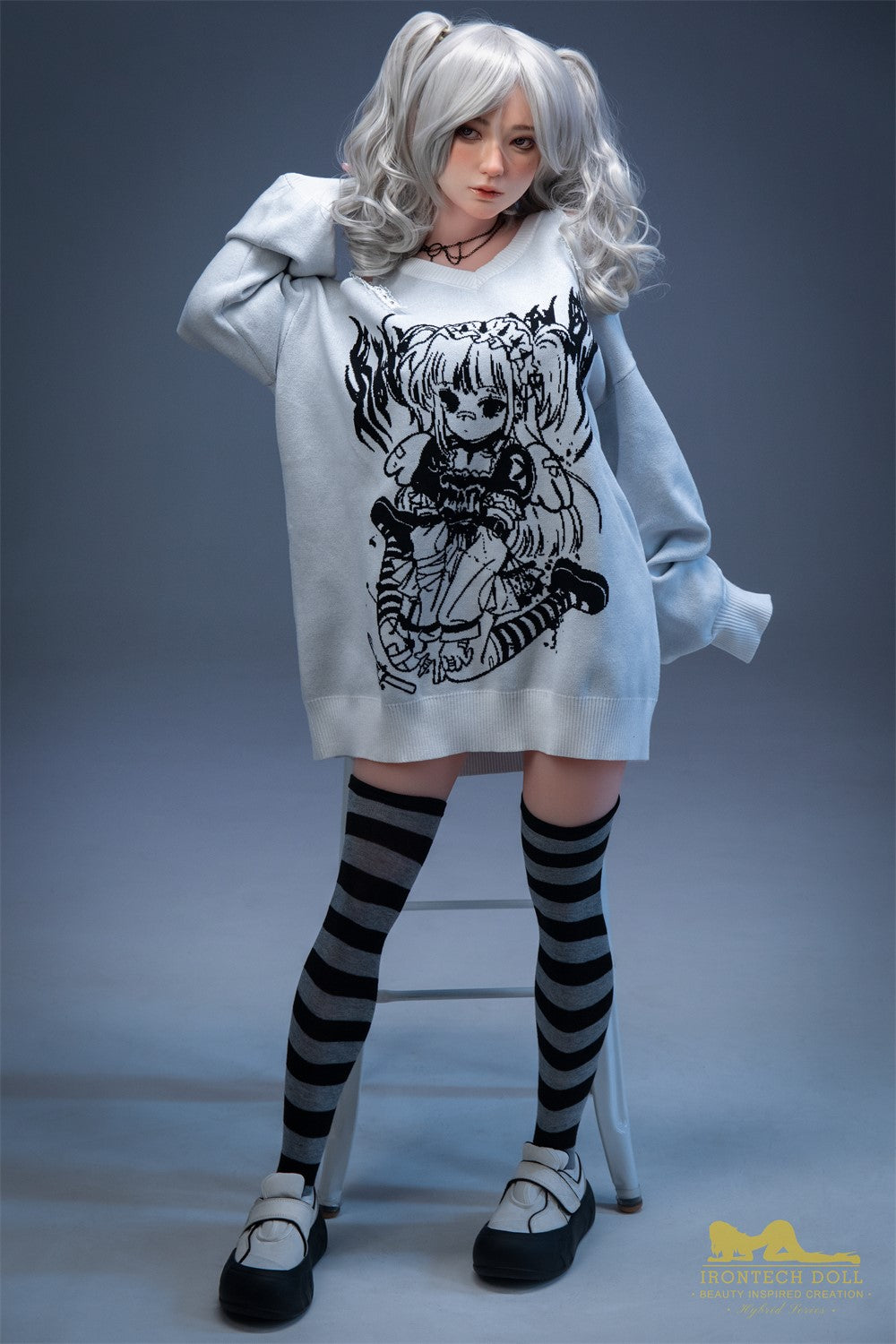 Kimijas seksa lelle (Irontech Doll 154 cm F-Cup S10 TPE+Silikona)