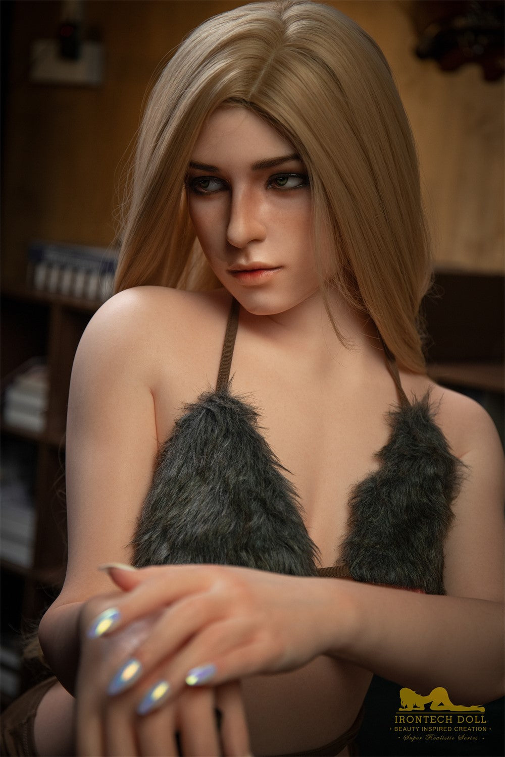 Flora seksa lelle (Irontech Doll 163 cm B-Cup S38 silikons)