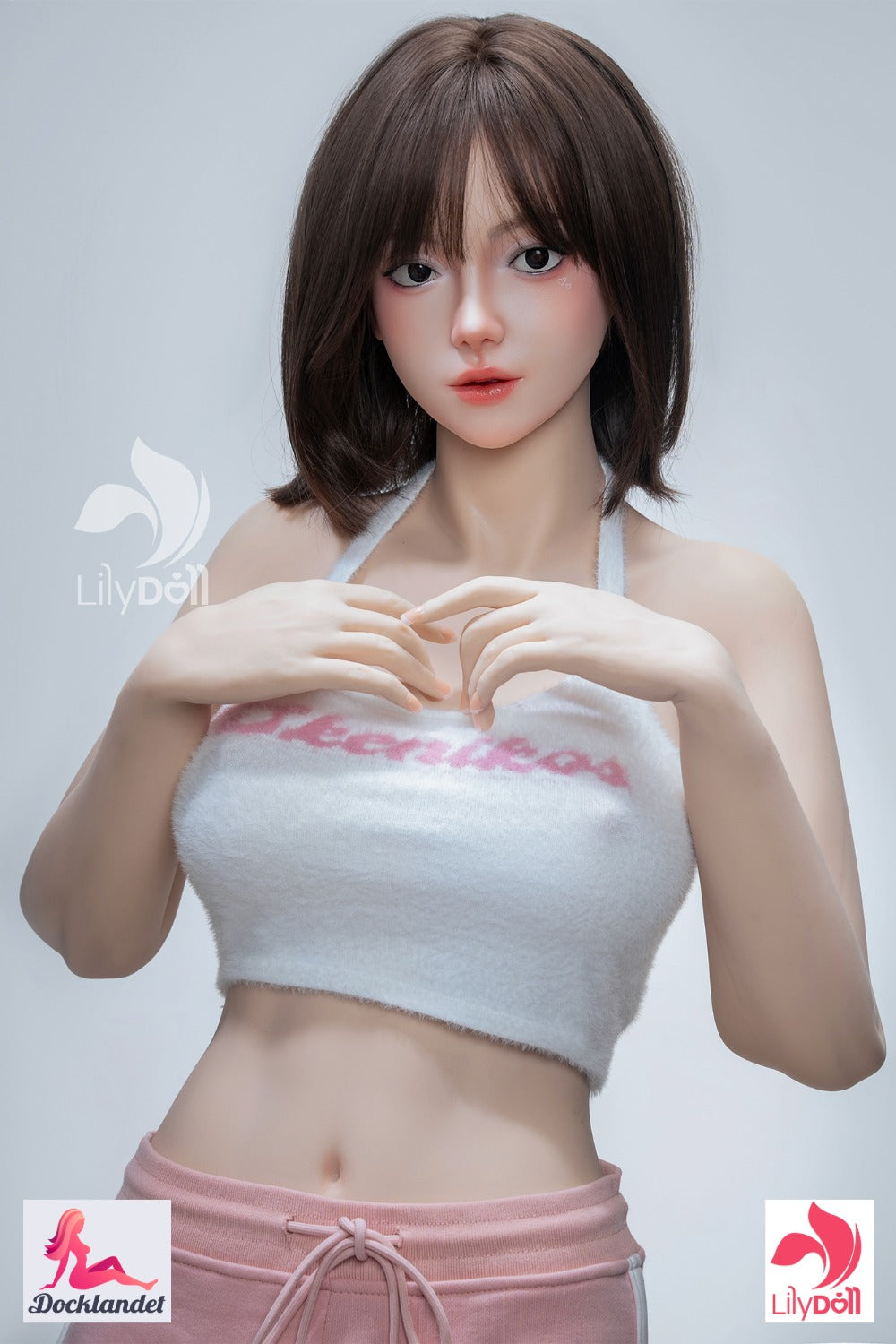 Elāra-B LilyDoll seksa lelle 168cm F-kausa poza stāvus