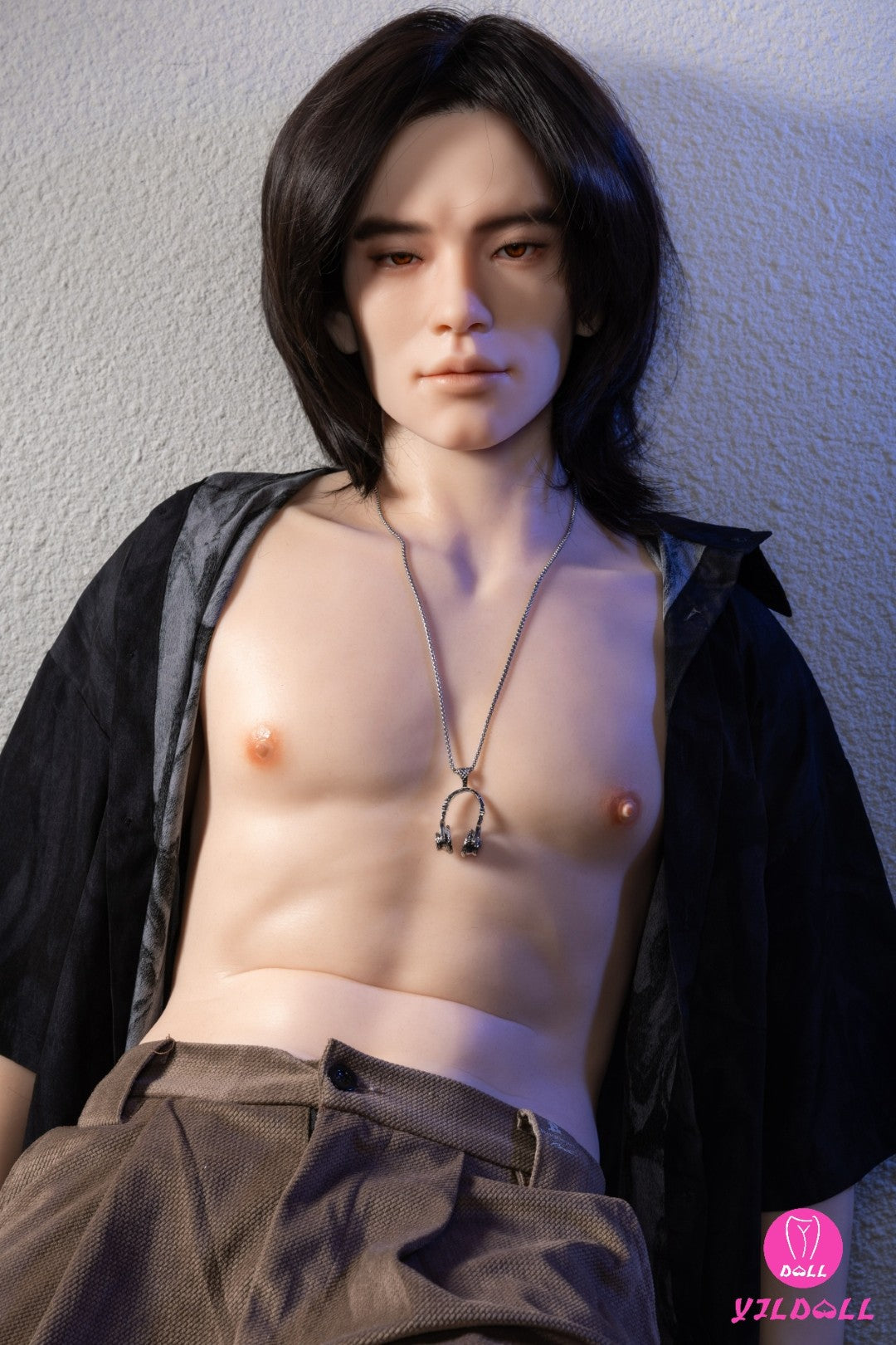 Čārlza vīriešu dzimuma lelle (YJL Doll 177 cm MD013 silikons)