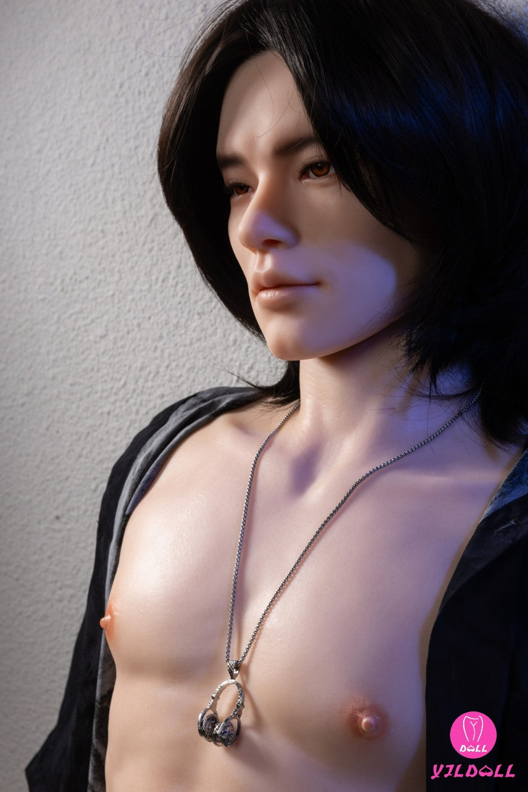 Čārlza vīriešu dzimuma lelle (YJL Doll 177 cm MD013 silikons)