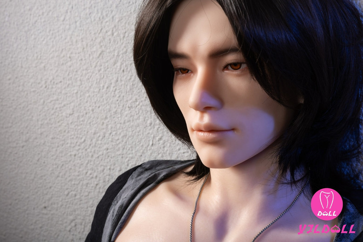 Čārlza vīriešu dzimuma lelle (YJL Doll 177 cm MD013 silikons)